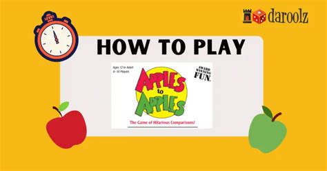 How to play Apples to Apples in quick simple steps.